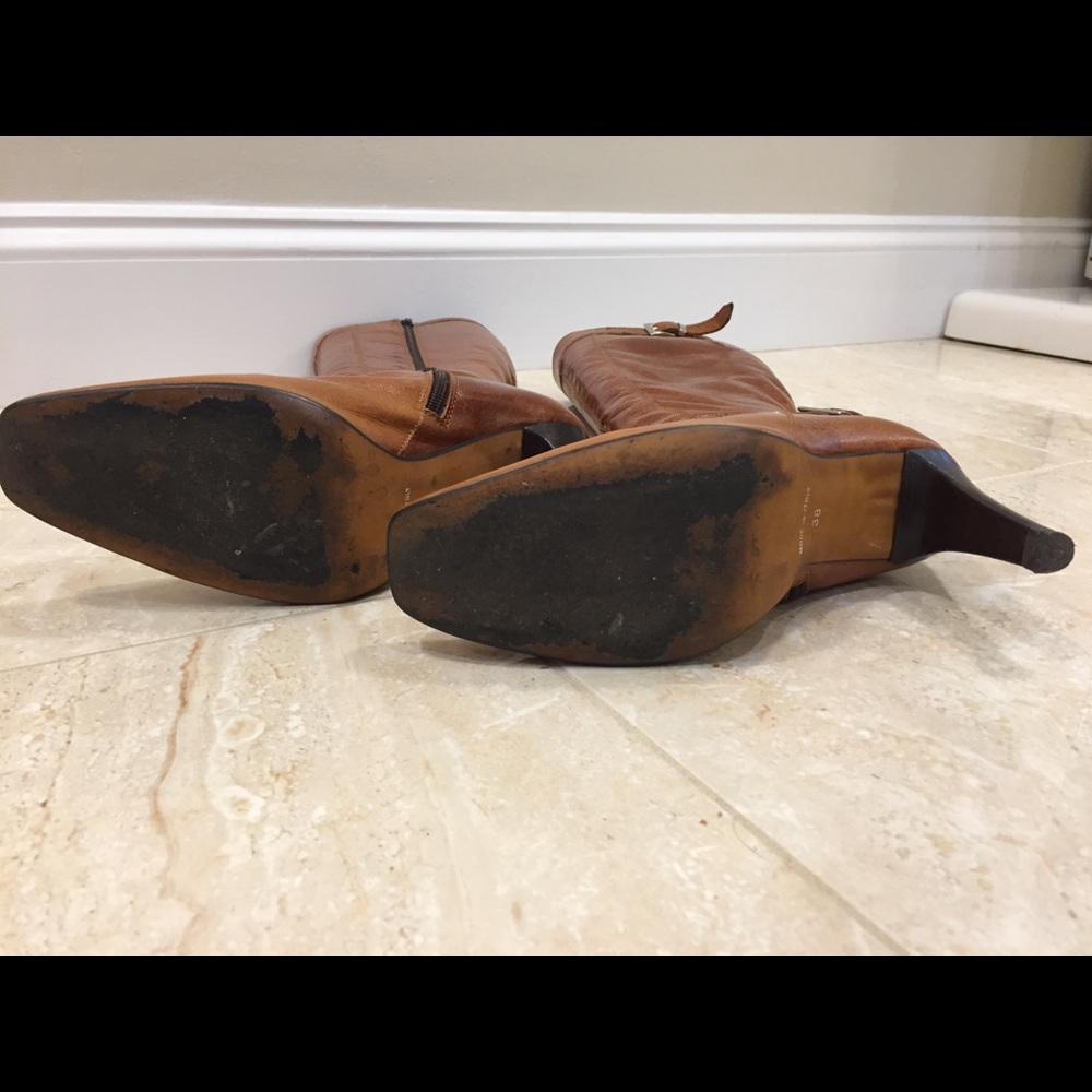 Italian leather boots - Picture 4 of 8
